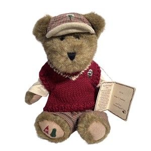 Boyds Bear TJ Best Dressed Golf Golfer Teddy Putter T. Parfore Style 918339 10"